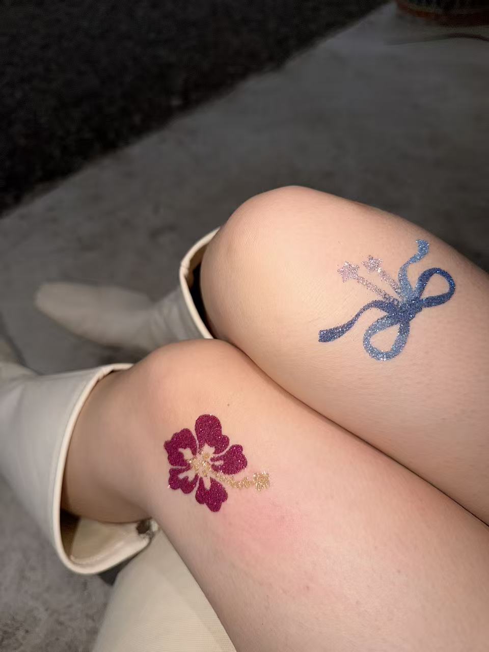 10 Sheets Set DIY Glitter Tattoos-series
