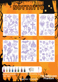 DIY Halloween Phantom Glitter Body Art Kit
