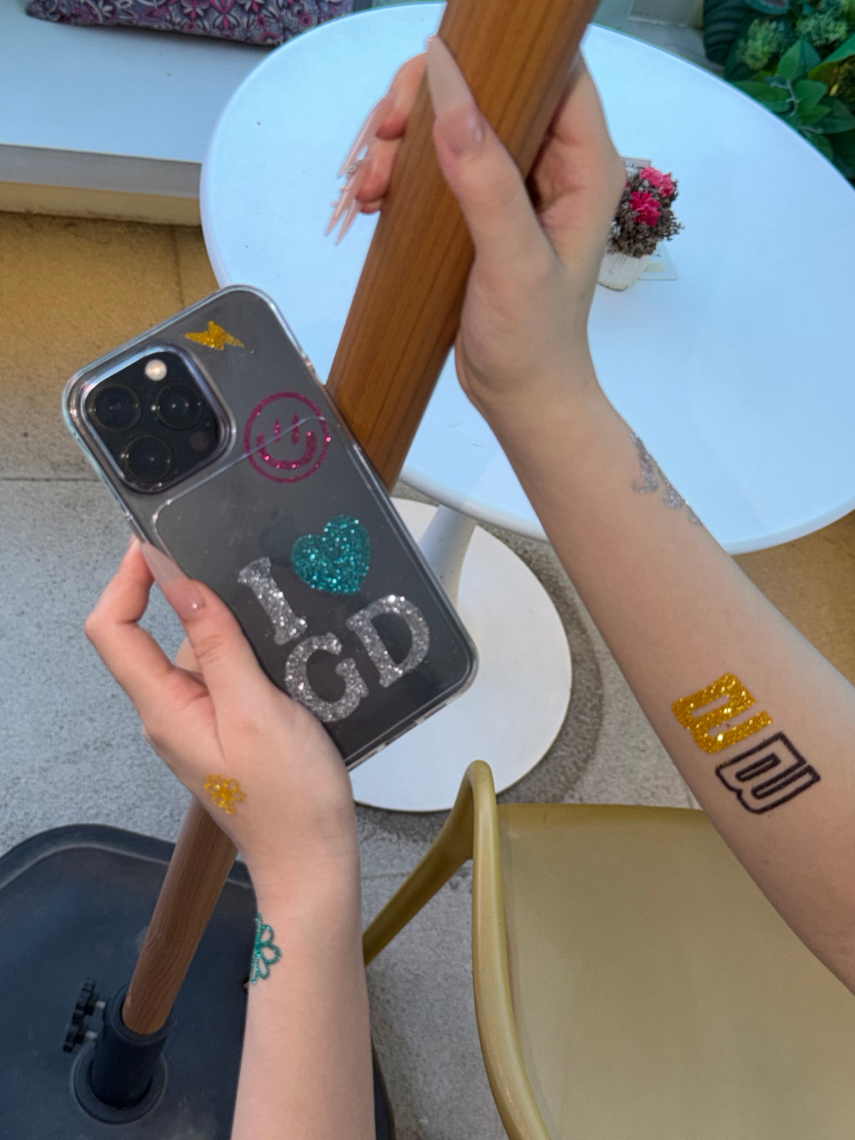 GD BIGBANG Concert Festival Celebrity Fan Tattoo Sticker
