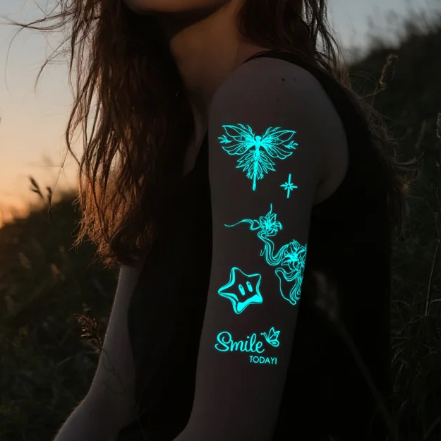 Glow-in-the-Dark Tattoos