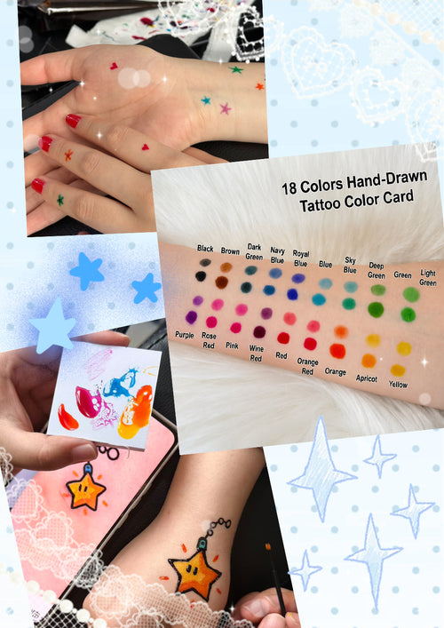 12-COLOR 10ML HENNA